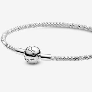 Pandora Sterling Silver Mesh Bracelet